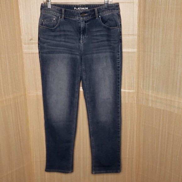 Chico's Womens Platinum Ultimate Fit Jeans 0 (4) - Picture 3 of 11